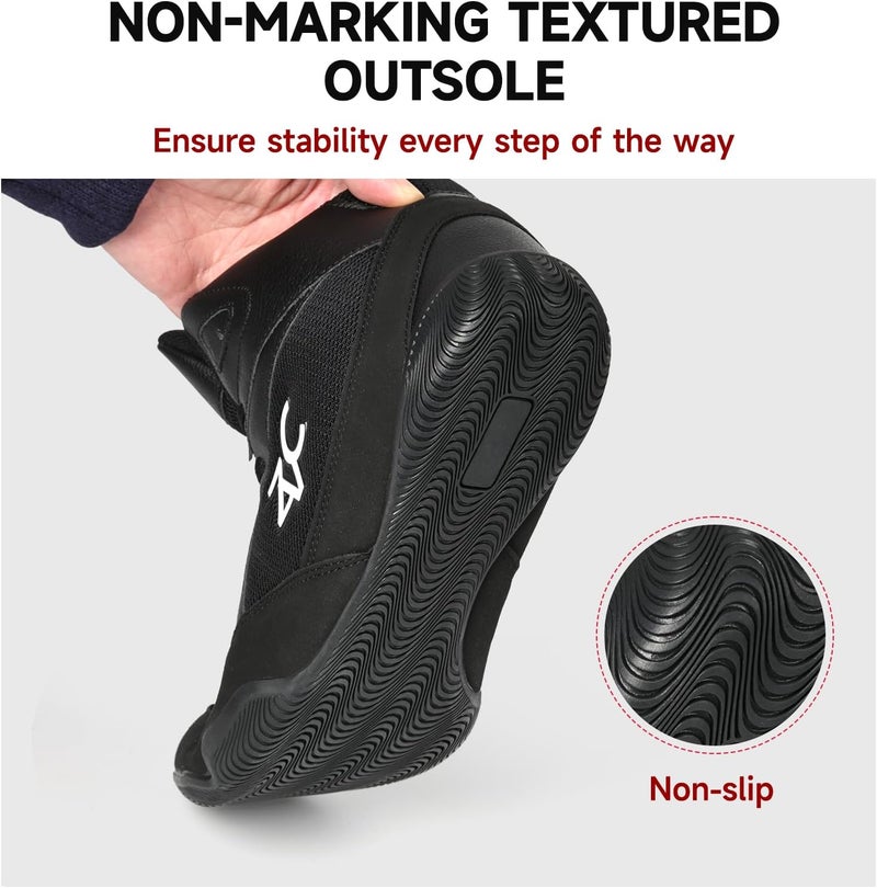 ZVC Wrestling Shoes Men Boxing Shoes for Fighting Shoes Powerlifting Bodybuilding Boots Footwear - Image 5